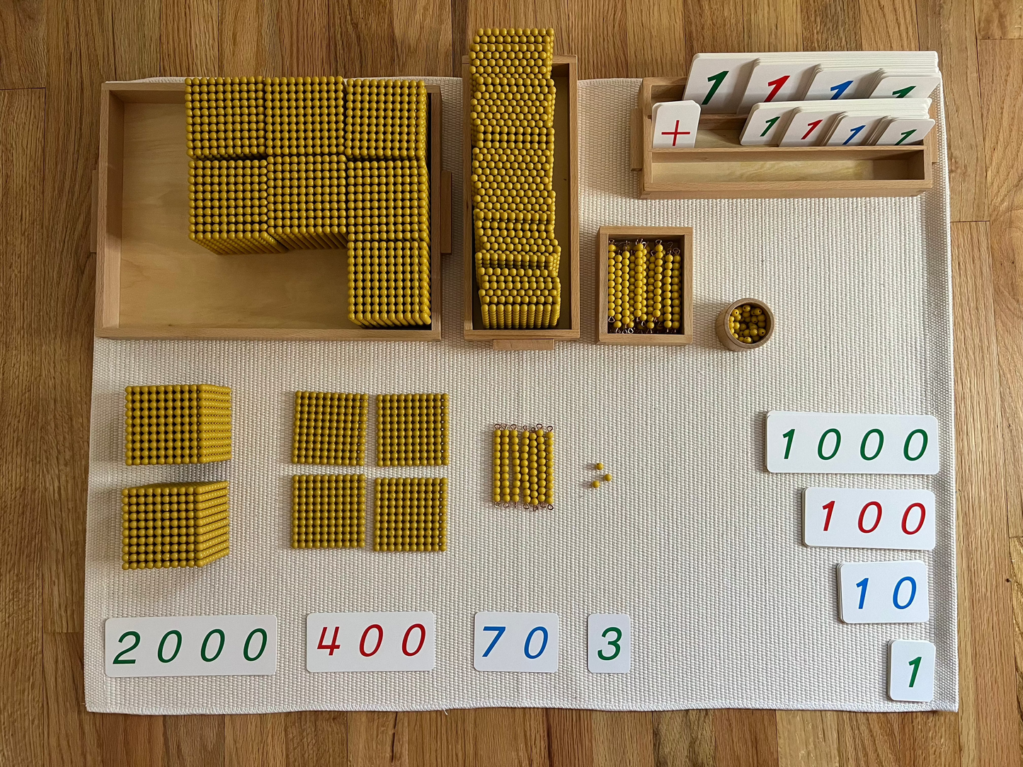 Montessori Golden Bead Bar and Videos